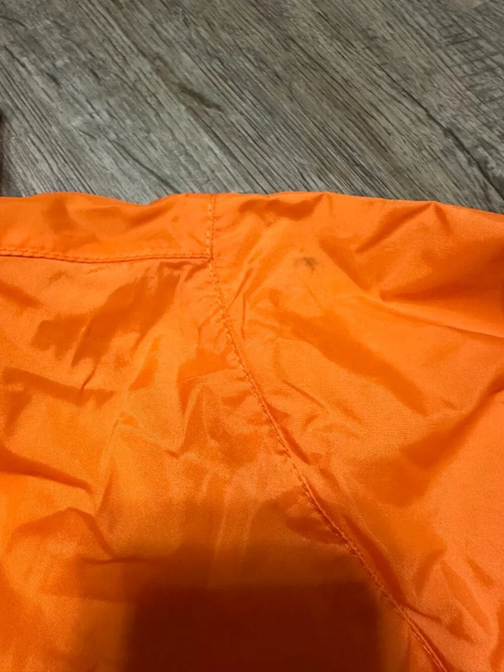 OshKosh B'gosh Boys Rain Jacket Hood Neon Orange 6 / 7